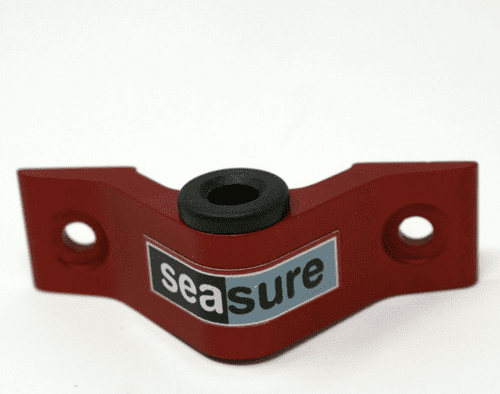 Sea Sure Red Performance Transom Gudgeons