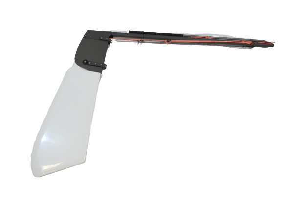 Hartley Boats Wayfarer Epoxy Complete Rudder Assembly