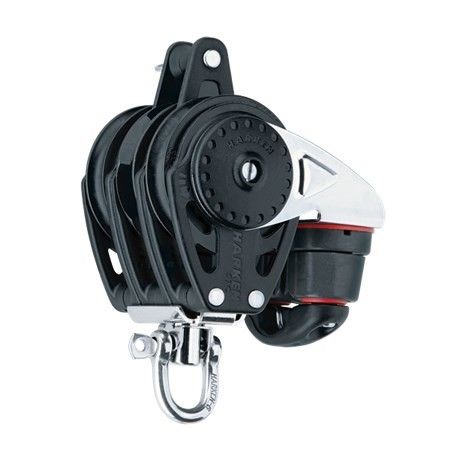 Harken 57mm Triple Ratchamatic Block - Swivel, Becket, Cam Cleat