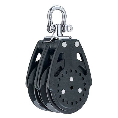 Harken 57mm Double Ratchamatic Block - Swivel